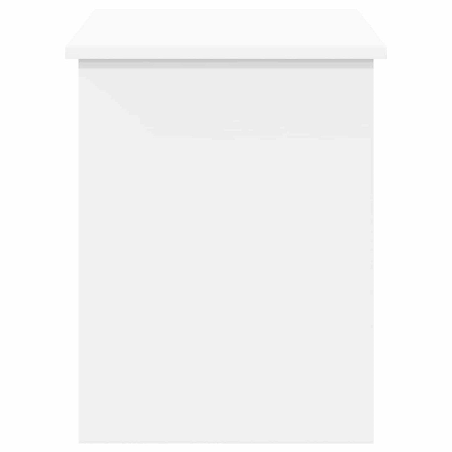 vidaXL Θήκη Αποθήκευσης Λευκό 100 x 40 x 50 cm Επεξεργασμένο Ξύλο