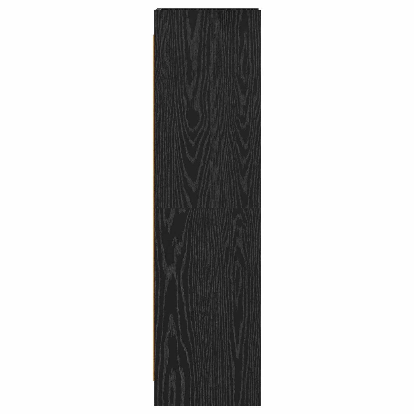 vidaXL Βιβλιοθήκη Μαύρη Δρυς 30 x 30 x 111 εκ Επεξεργασμένο Ξύλο