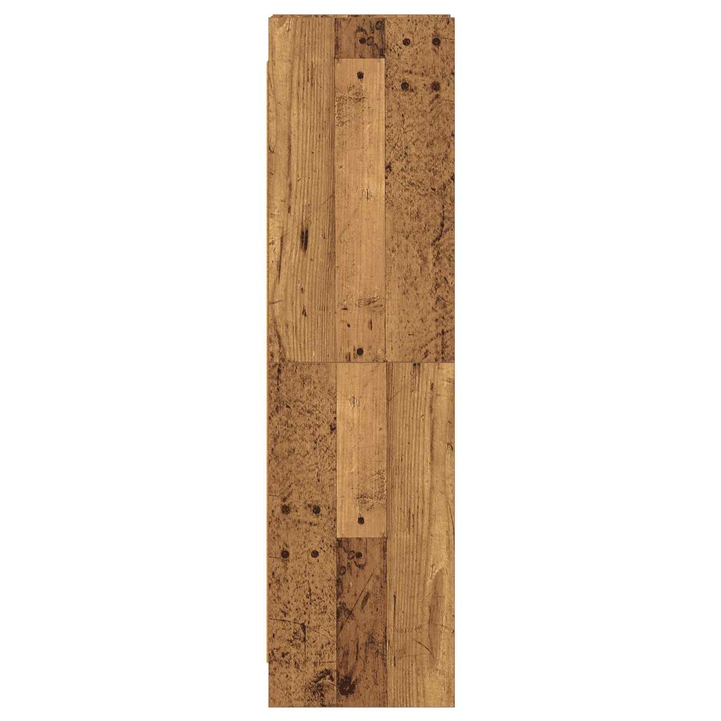 vidaXL Βιβλιοθήκη Παλαιωμένο ξύλο 30 x 30 x 111 εκ Επεξεργασμένο Ξύλο