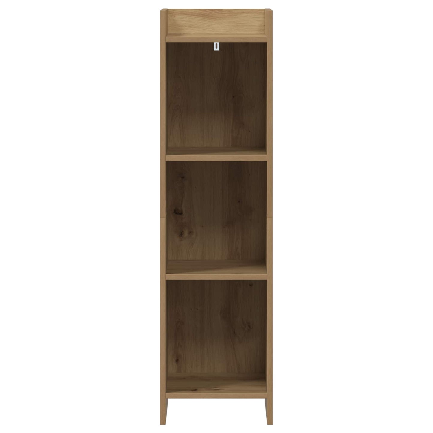 vidaXL Βιβλιοθήκη Artisian Δρυς 30 x 30 x 111 εκ Επεξεργασμένο Ξύλο