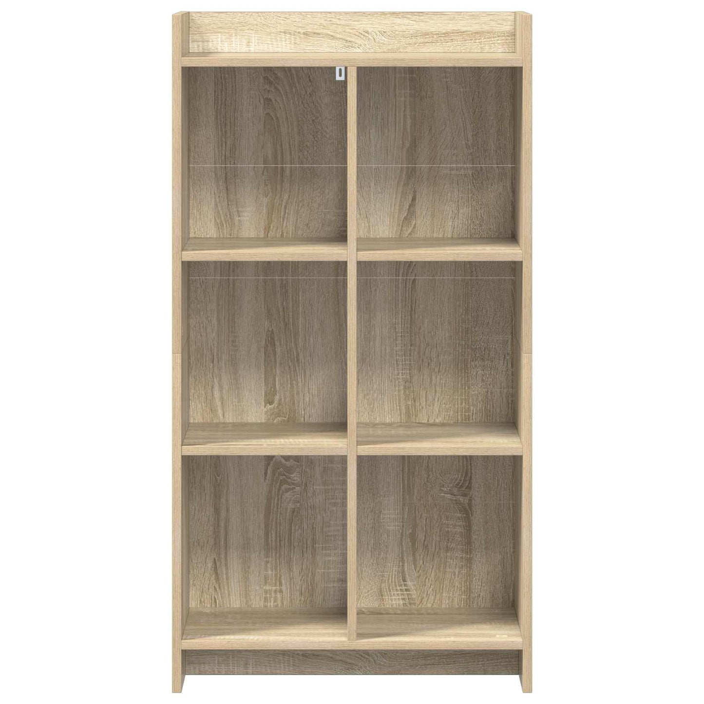 vidaXL Βιβλιοθήκη Sonoma Δρυς 59 x 30 x 111 εκ Επεξεργασμένο Ξύλο