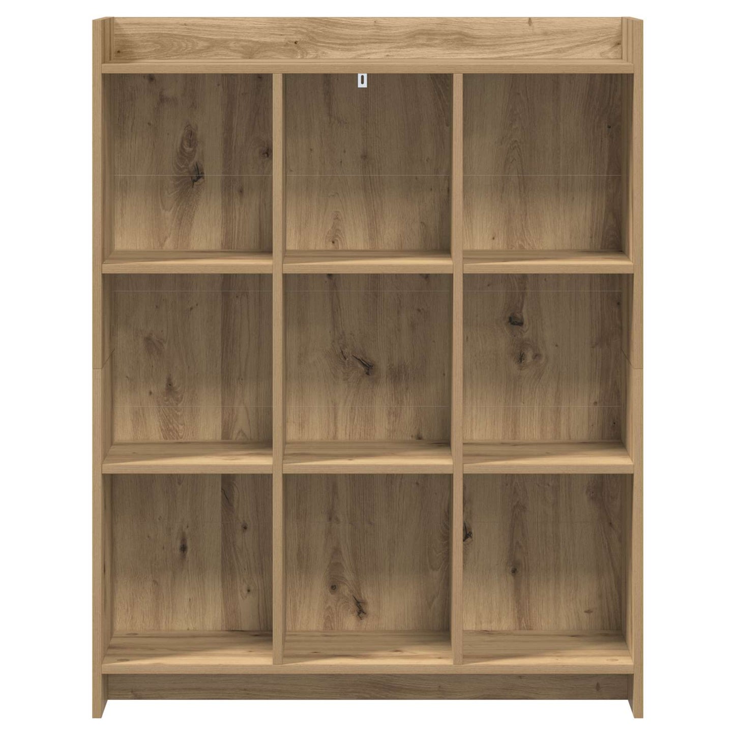 vidaXL Βιβλιοθήκη Artisian Δρυς 87,5 x 30 x 111 εκ Επεξεργασμένο Ξύλο