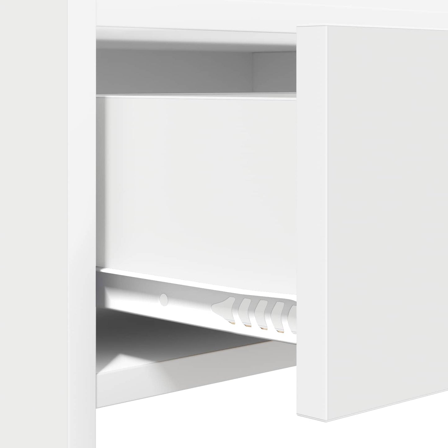vidaXL Τραπέζι κονσόλας Λευκό 90 x 35 x 80 εκ Επεξεργασμένο Ξύλο