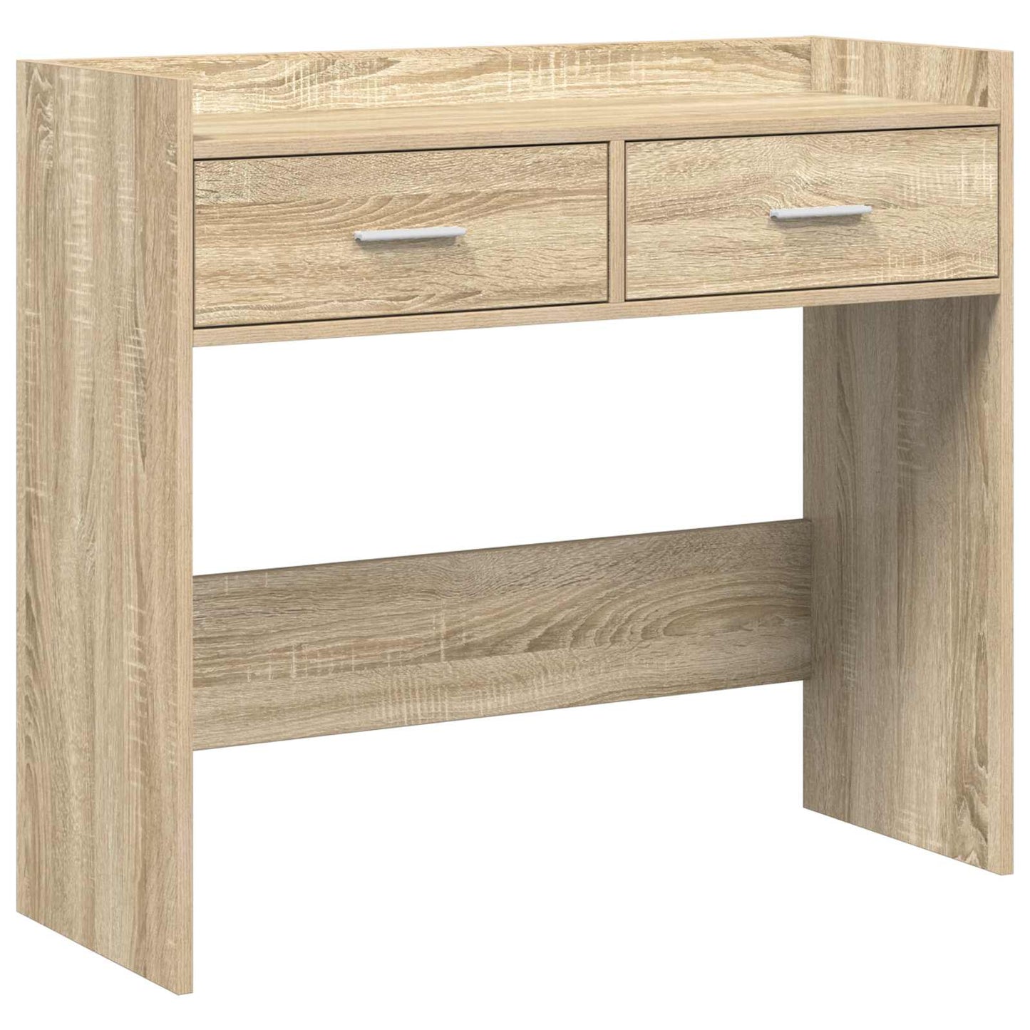 vidaXL Τραπέζι κονσόλας Sonoma Δρυς 90 x 35 x 80 εκ Επεξεργασμένο Ξύλο
