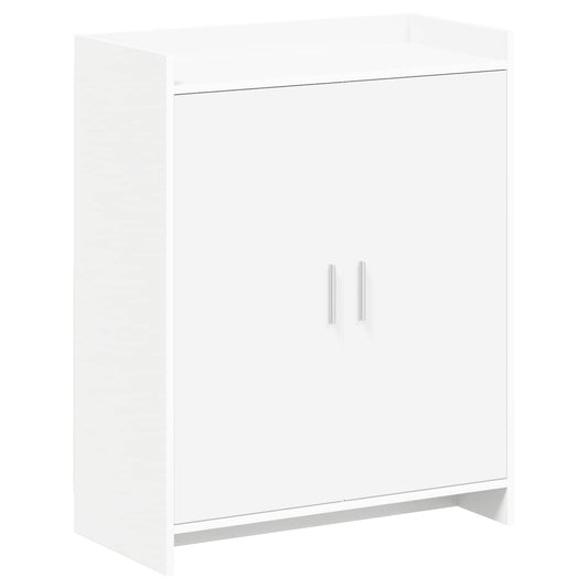 vidaXL Ντουλάπα Παπουτσιών Λευκό 73,5 x 36 x 92 εκ Επεξεργασμένο Ξύλο