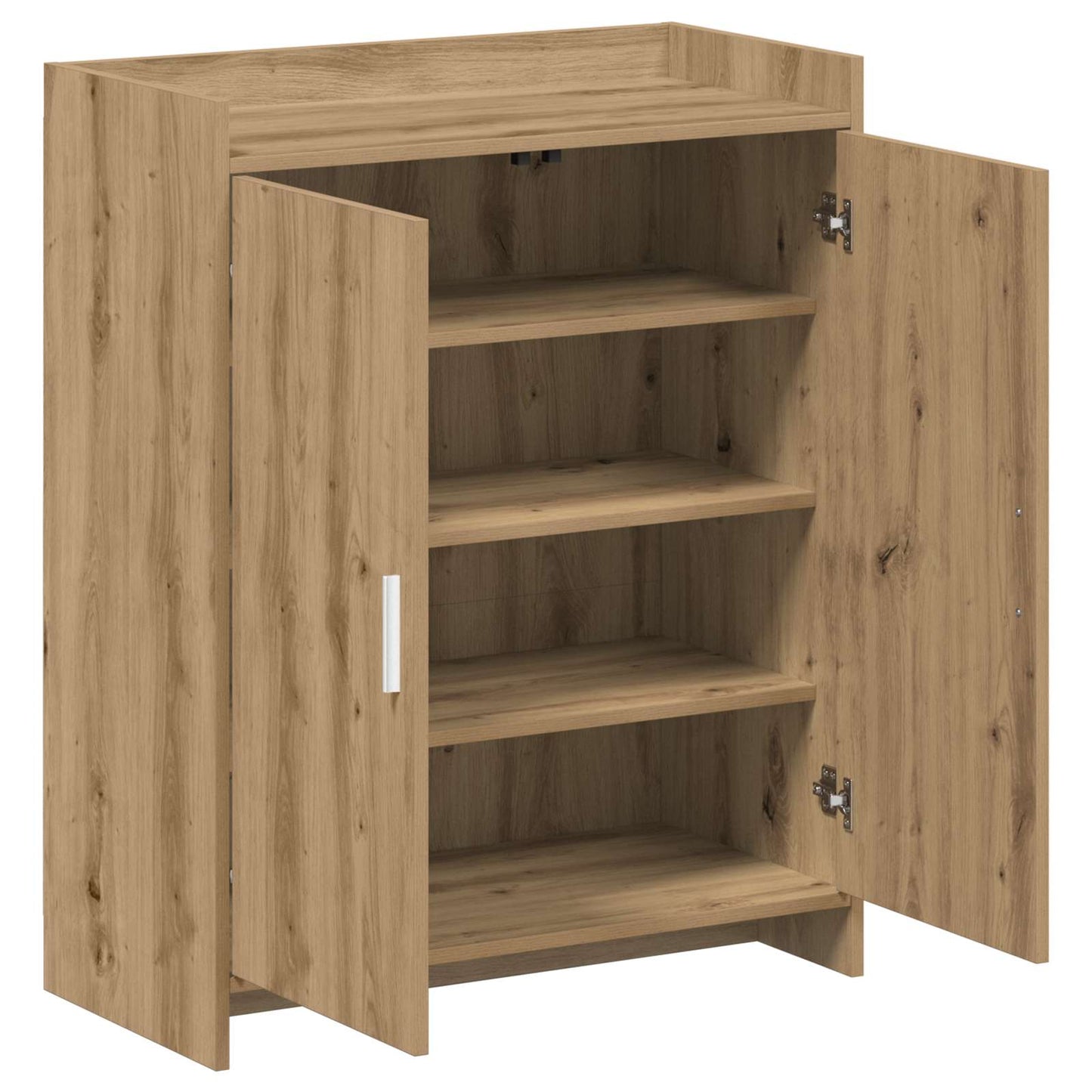 vidaXL Ντουλάπα Παπουτσιών με πόρτα Artisan Δρυς 73,5 x 36 x 92 εκ