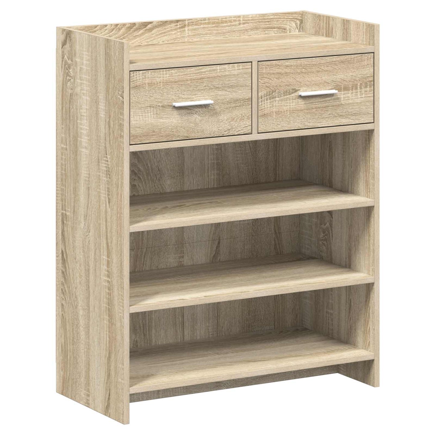 vidaXL Ντουλάπα Παπουτσιών με συρτάρι Sonoma Δρυς 73,5 x 36 x 92 εκ