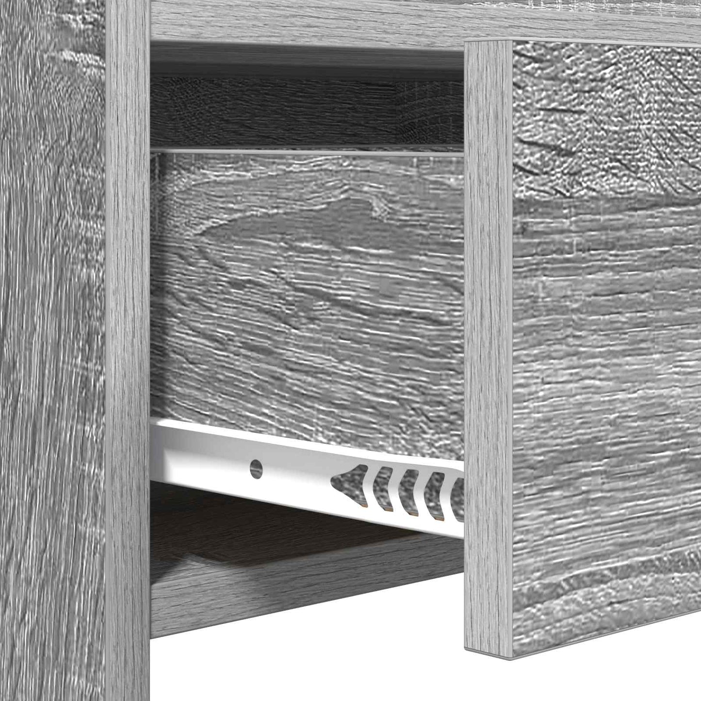 vidaXL Ντουλάπα Παπουτσιών με συρτάρι Γκρι Sonoma 73,5 x 36 x 92 εκ