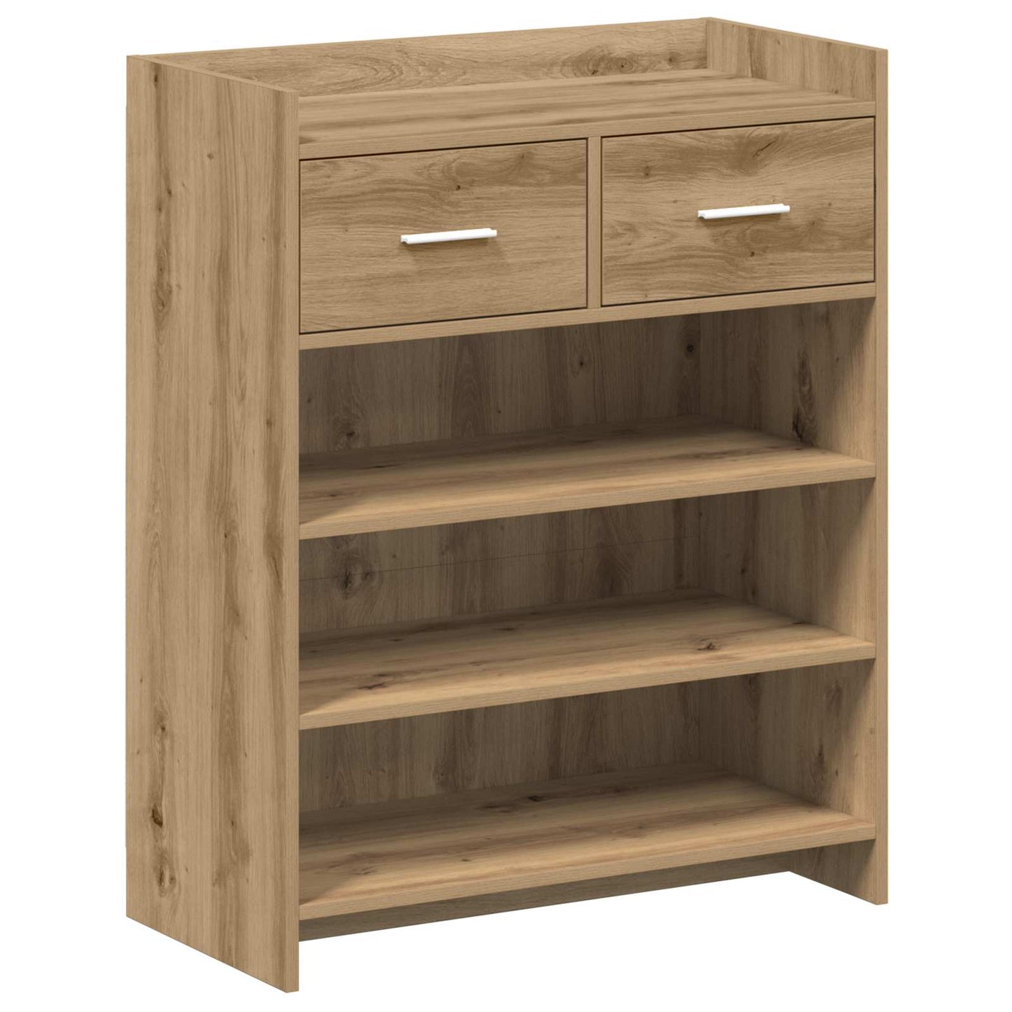 vidaXL Ντουλάπα Παπουτσιών με συρτάρι Artisan Δρυς 73,5 x 36 x 92 εκ