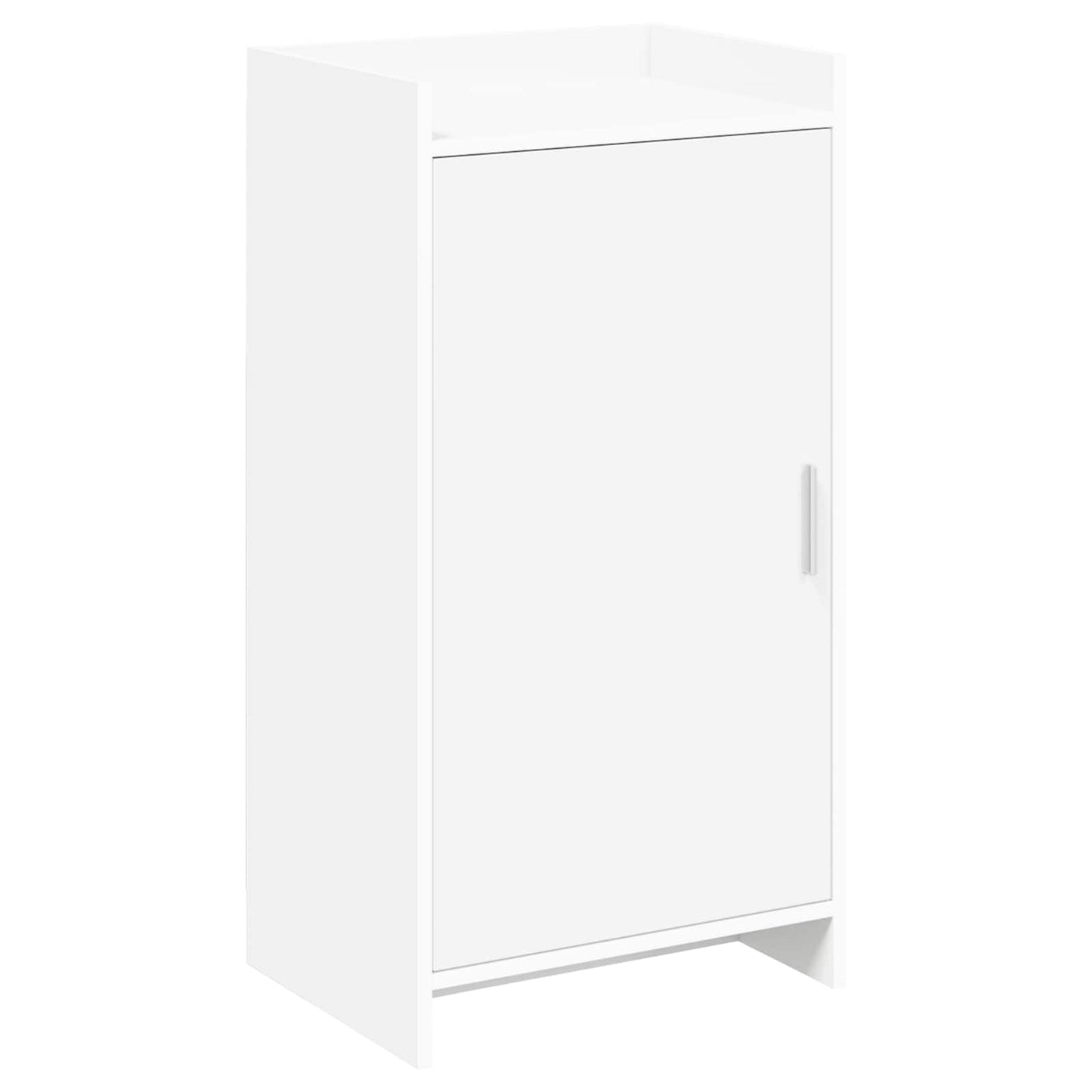 vidaXL Ντουλάπα Παπουτσιών Λευκό 48 x 36 x 92 εκ Επεξεργασμένο Ξύλο