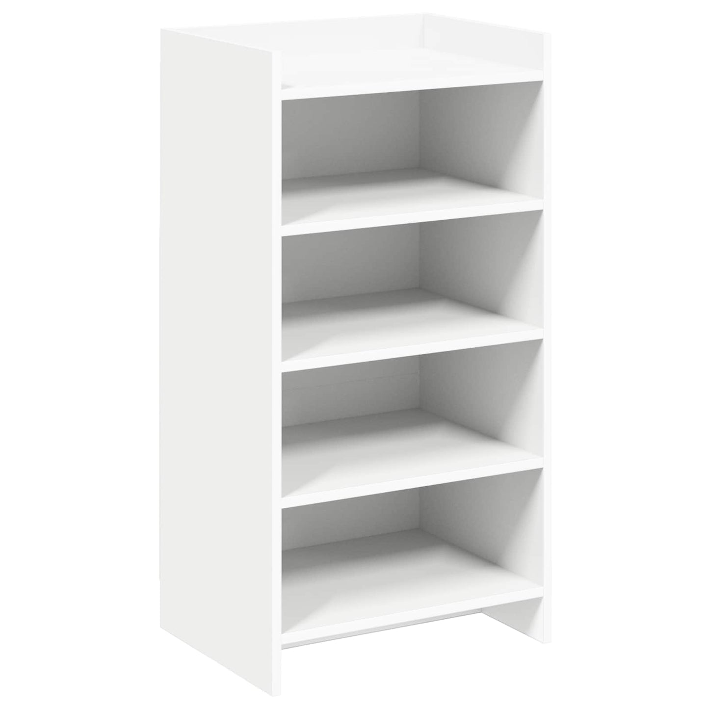 vidaXL Ντουλάπα Παπουτσιών Λευκό 48 x 36 x 92 εκ Επεξεργασμένο Ξύλο