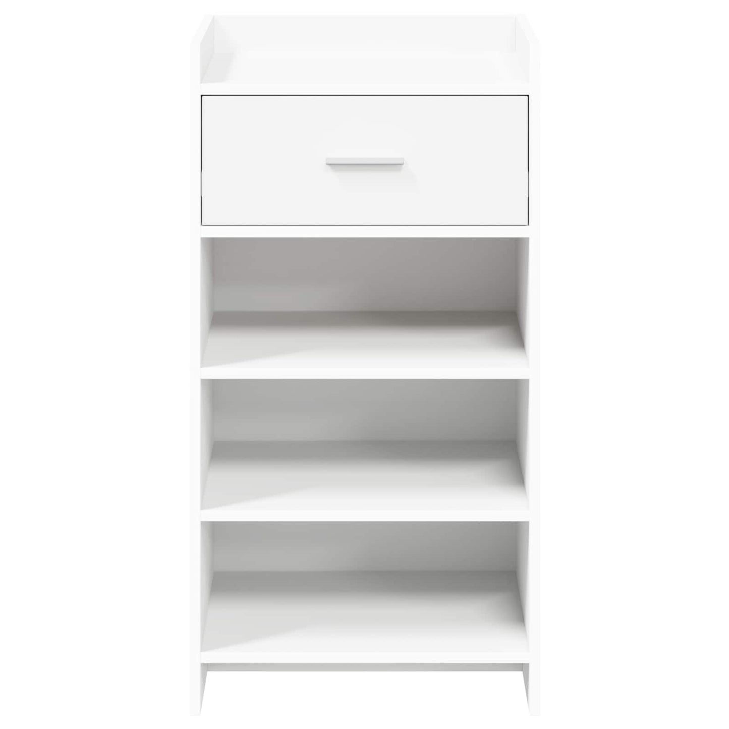 vidaXL Ντουλάπα Παπουτσιών Λευκό 48 x 36 x 92 εκ Επεξεργασμένο Ξύλο