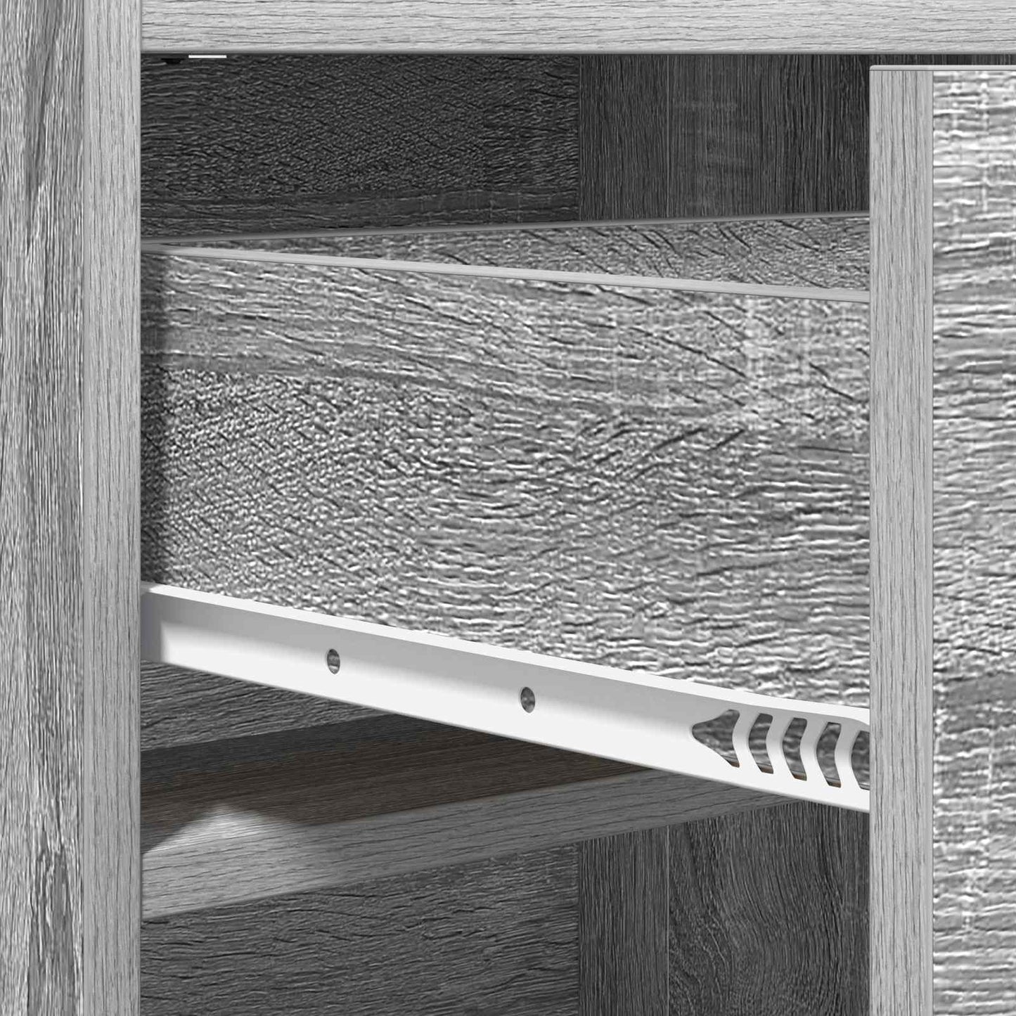 vidaXL Ντουλάπα Παπουτσιών με συρτάρι Γκρι Sonoma 48 x 36 x 92 εκ
