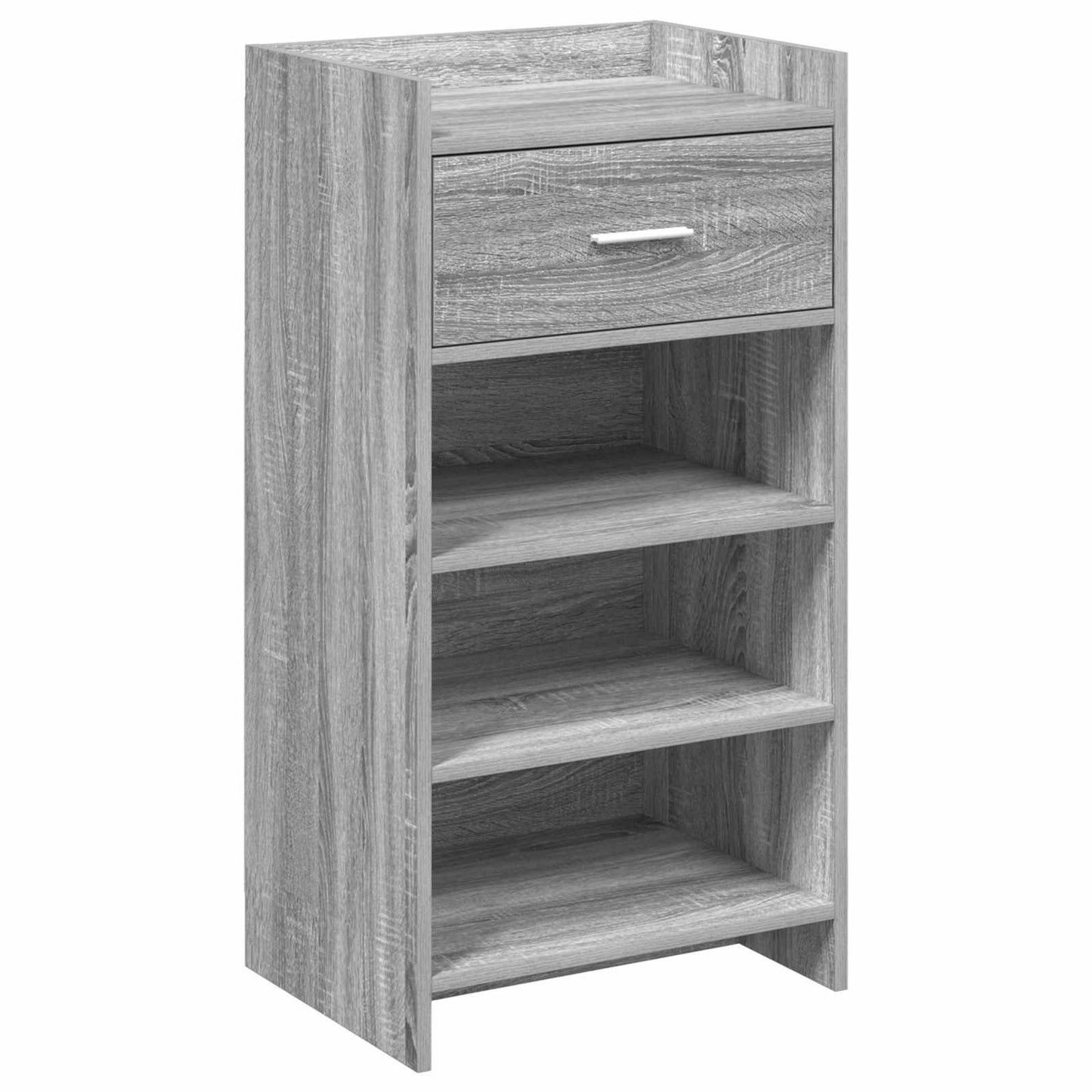 vidaXL Ντουλάπα Παπουτσιών με συρτάρι Γκρι Sonoma 48 x 36 x 92 εκ