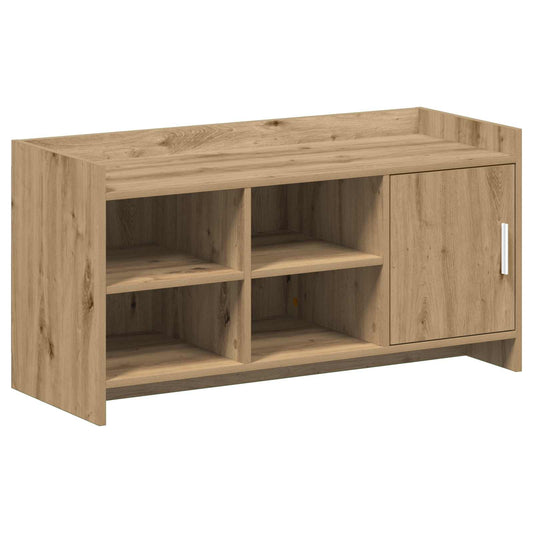vidaXL Ντουλάπα Παπουτσιών με πόρτα Artisan Δρυς 100 x 39,5 x 51 εκ