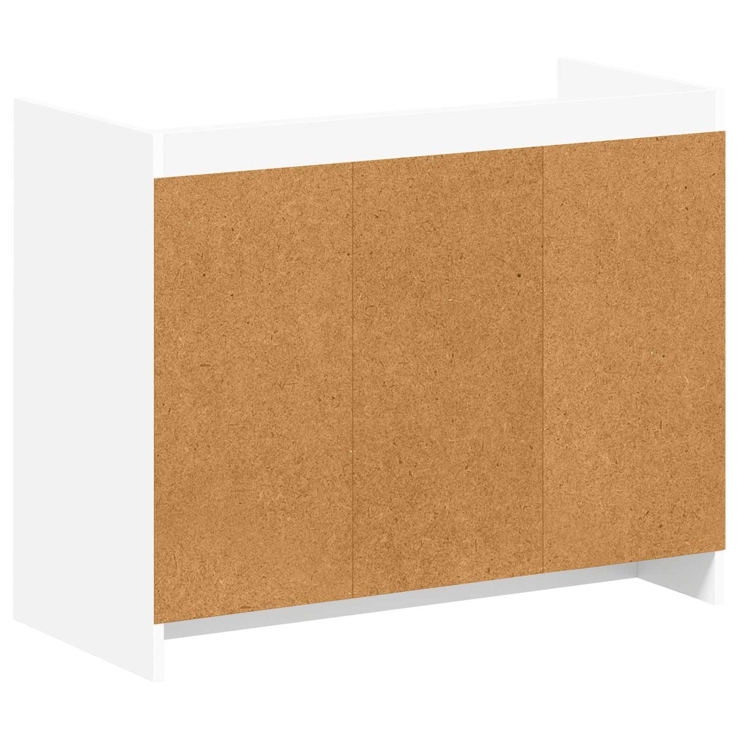 vidaXL Ντουλάπα Παπουτσιών Λευκό 85 x 39,5 x 70 εκ. Επεξεργασμένο Ξύλο