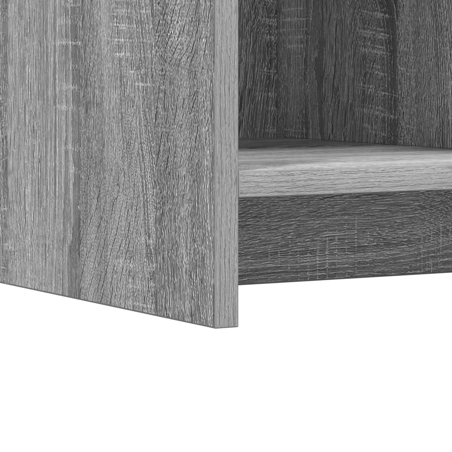 vidaXL Ντουλάπα Παπουτσιών Γκρι Sonoma 85 x 39,5 x 70 εκ.