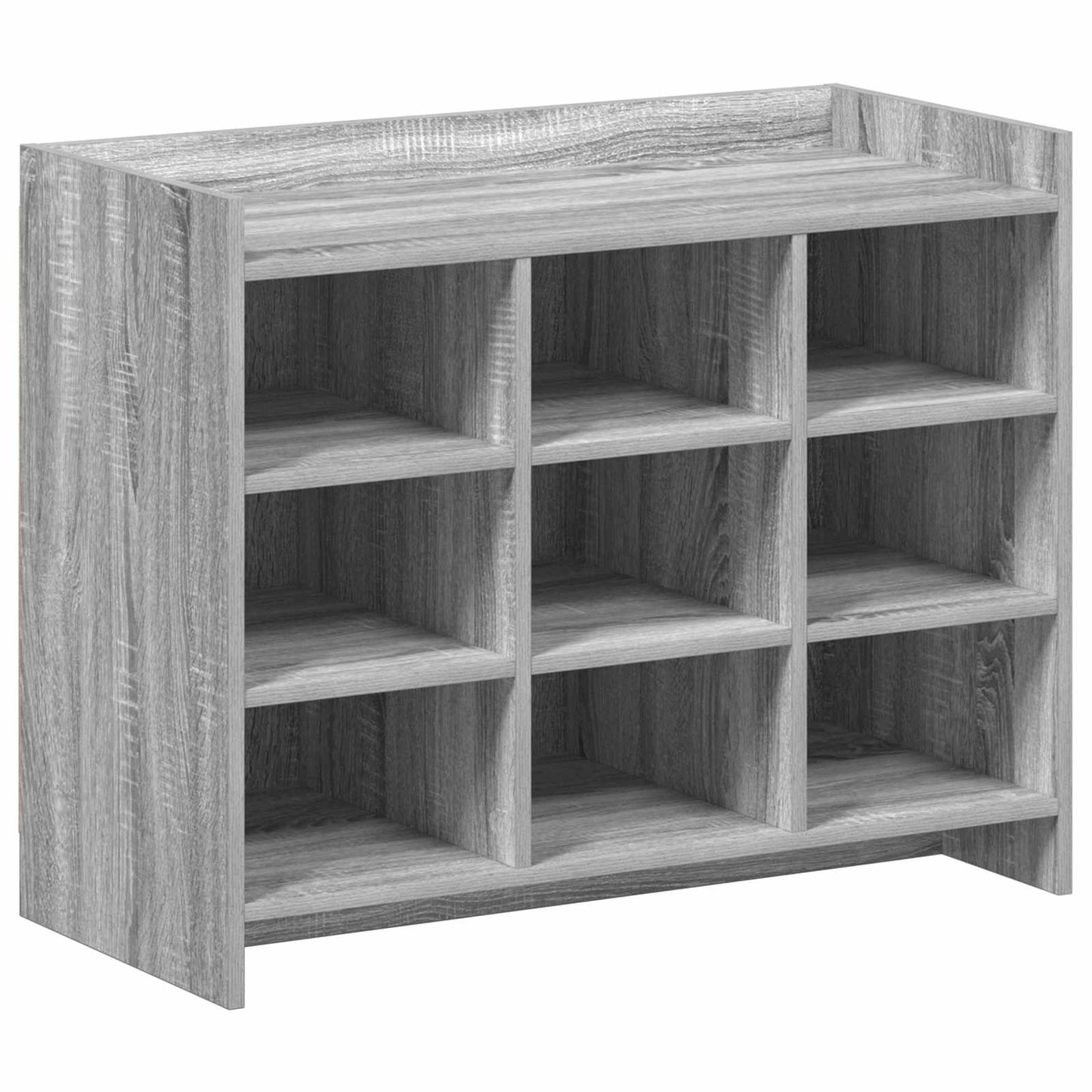 vidaXL Ντουλάπα Παπουτσιών Γκρι Sonoma 85 x 39,5 x 70 εκ.