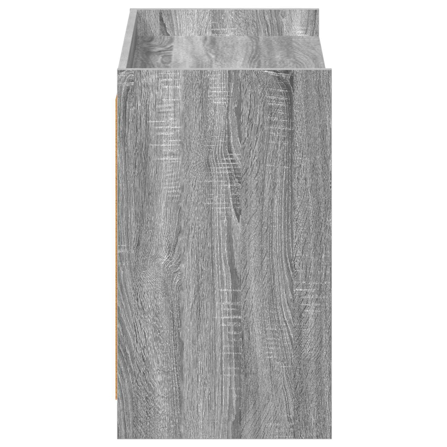 vidaXL Ντουλάπα Παπουτσιών Γκρι Sonoma 85 x 39,5 x 70 εκ.