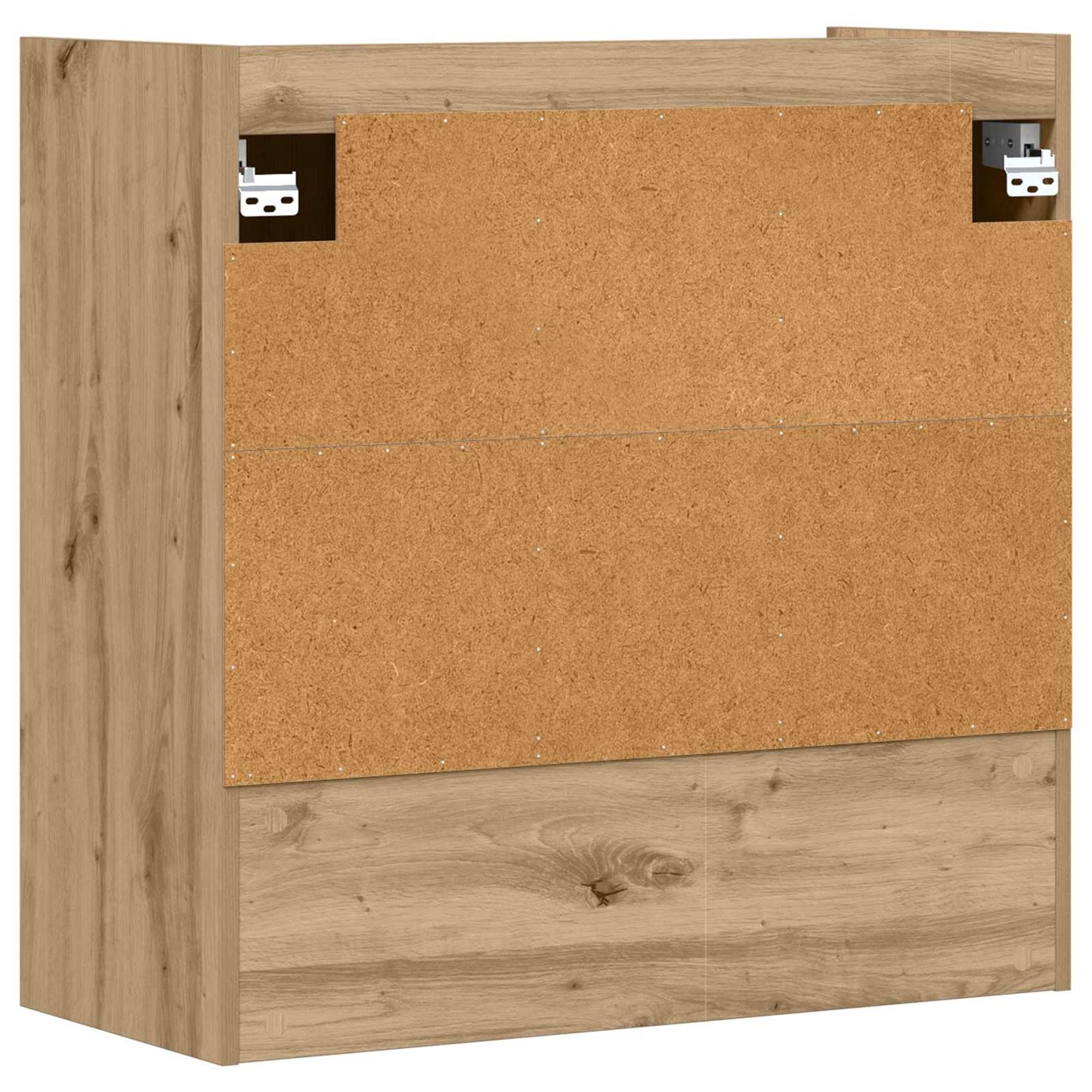 vidaXL Ράφι Τοίχου Επιτοίχιο Artisan Δρυς 80 x 36 x 80 εκ
