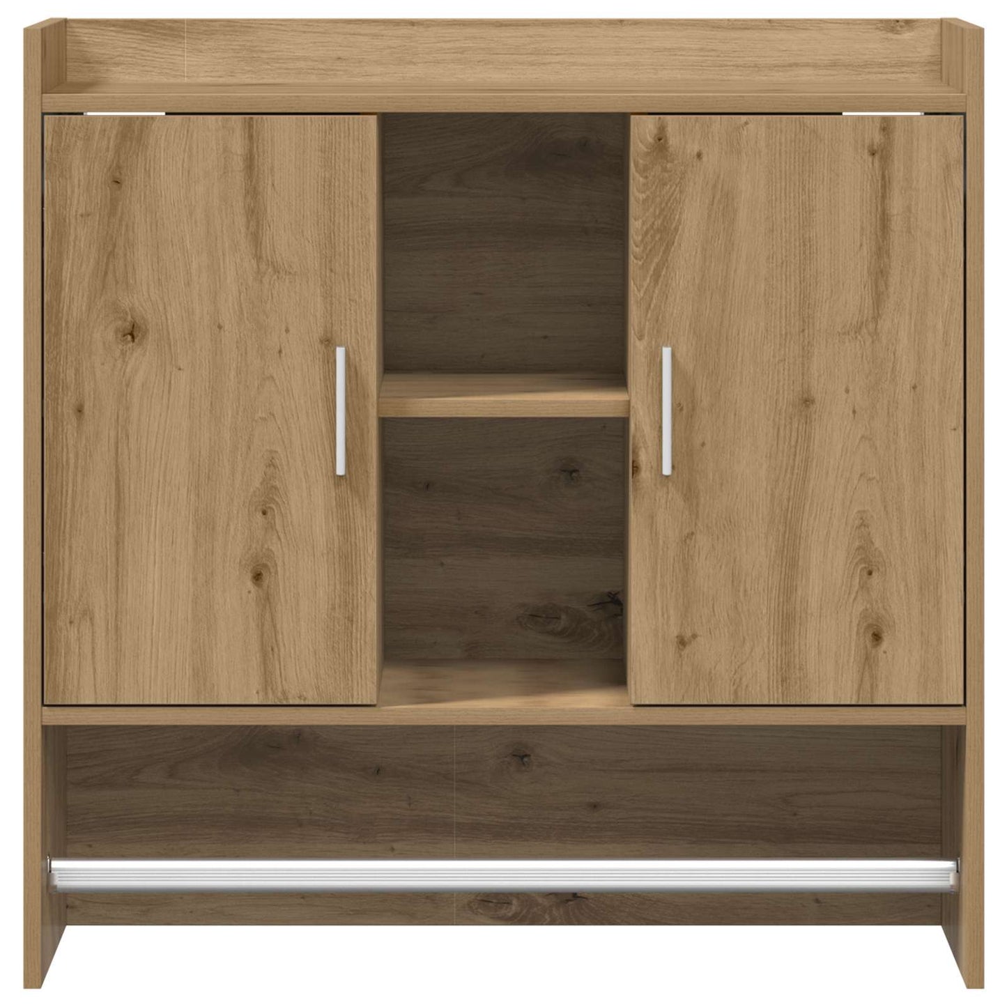 vidaXL Ράφι Τοίχου Επιτοίχιο Artisan Δρυς 80 x 36 x 80 εκ