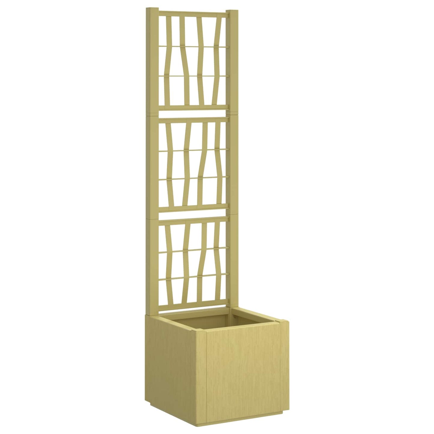 vidaXL Κηποτινάκι με Τρέλα Πράσινο 36 x 36 x 140 εκ. PP