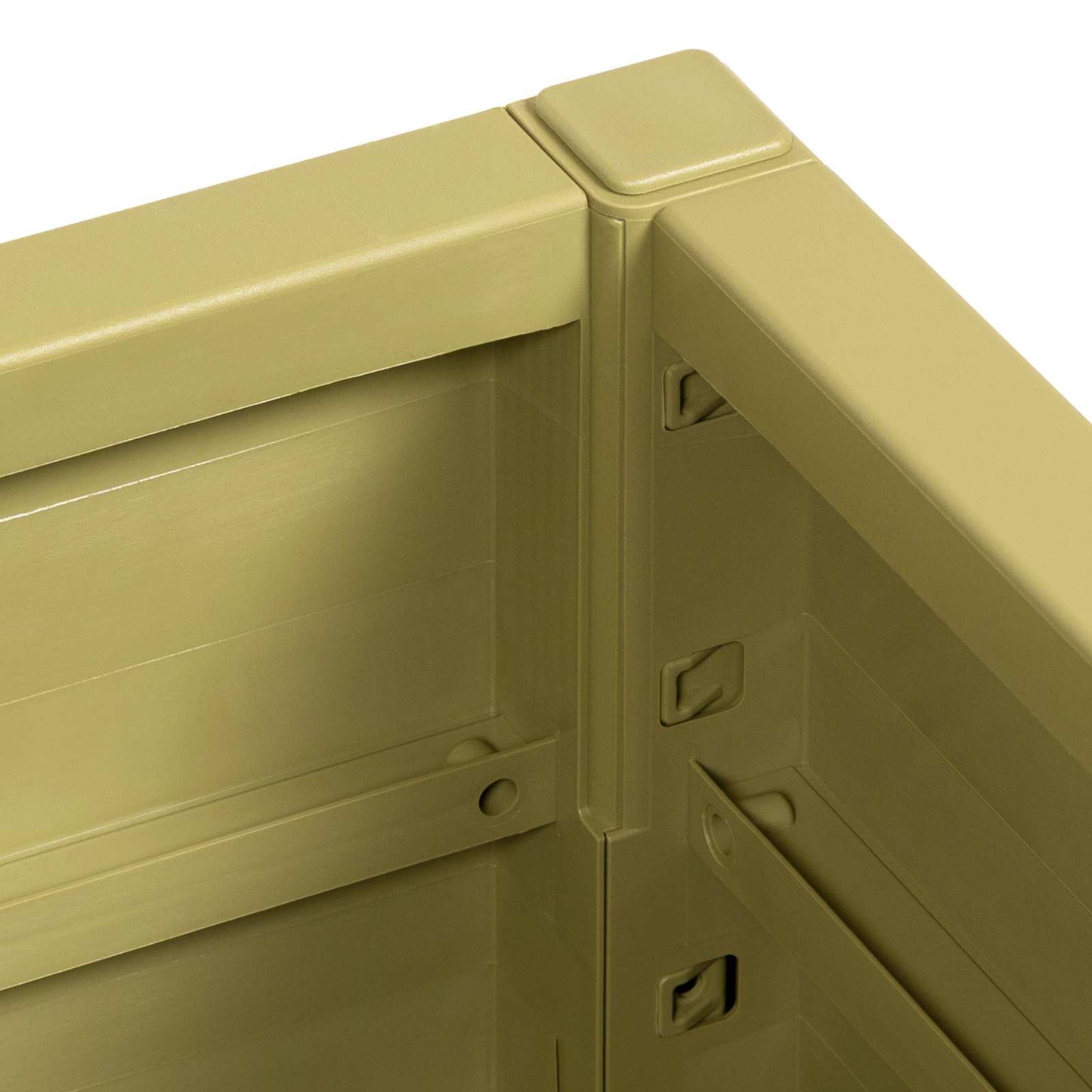 vidaXL Κουτί Λουλουδιών Κήπου Πράσινο 80 x 36 x 35 εκ PP