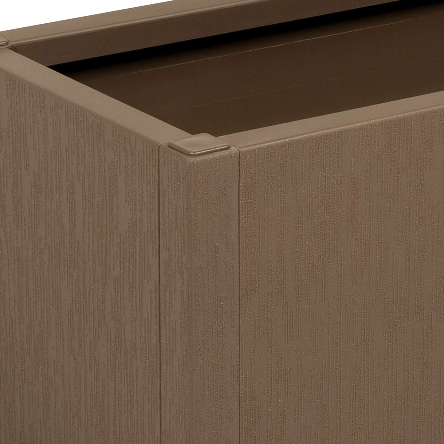 vidaXL Κουτί Λουλουδιών Κήπου Καφέ 80 x 36 x 35 εκ PP