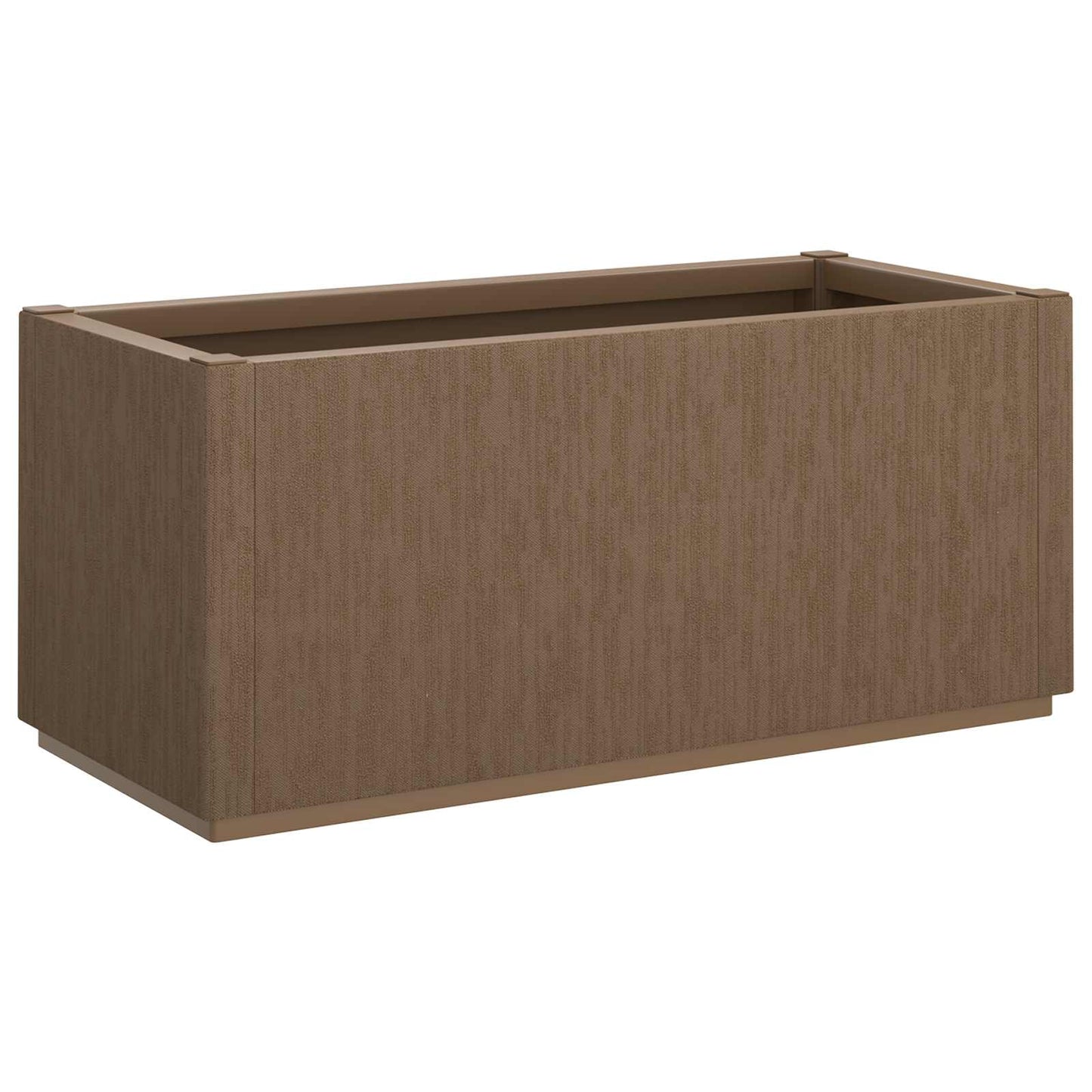 vidaXL Κουτί Λουλουδιών Κήπου Καφέ 80 x 36 x 35 εκ PP