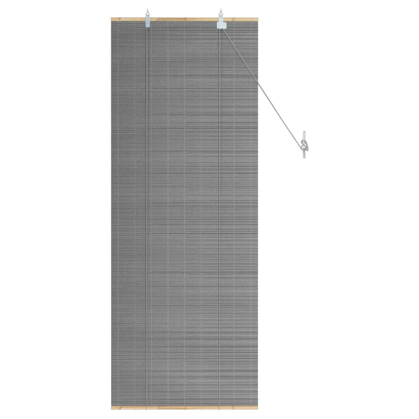 vidaXL Ρόλερ (στόρι) Γκρι 60 x 160 εκ. Μπαμπού