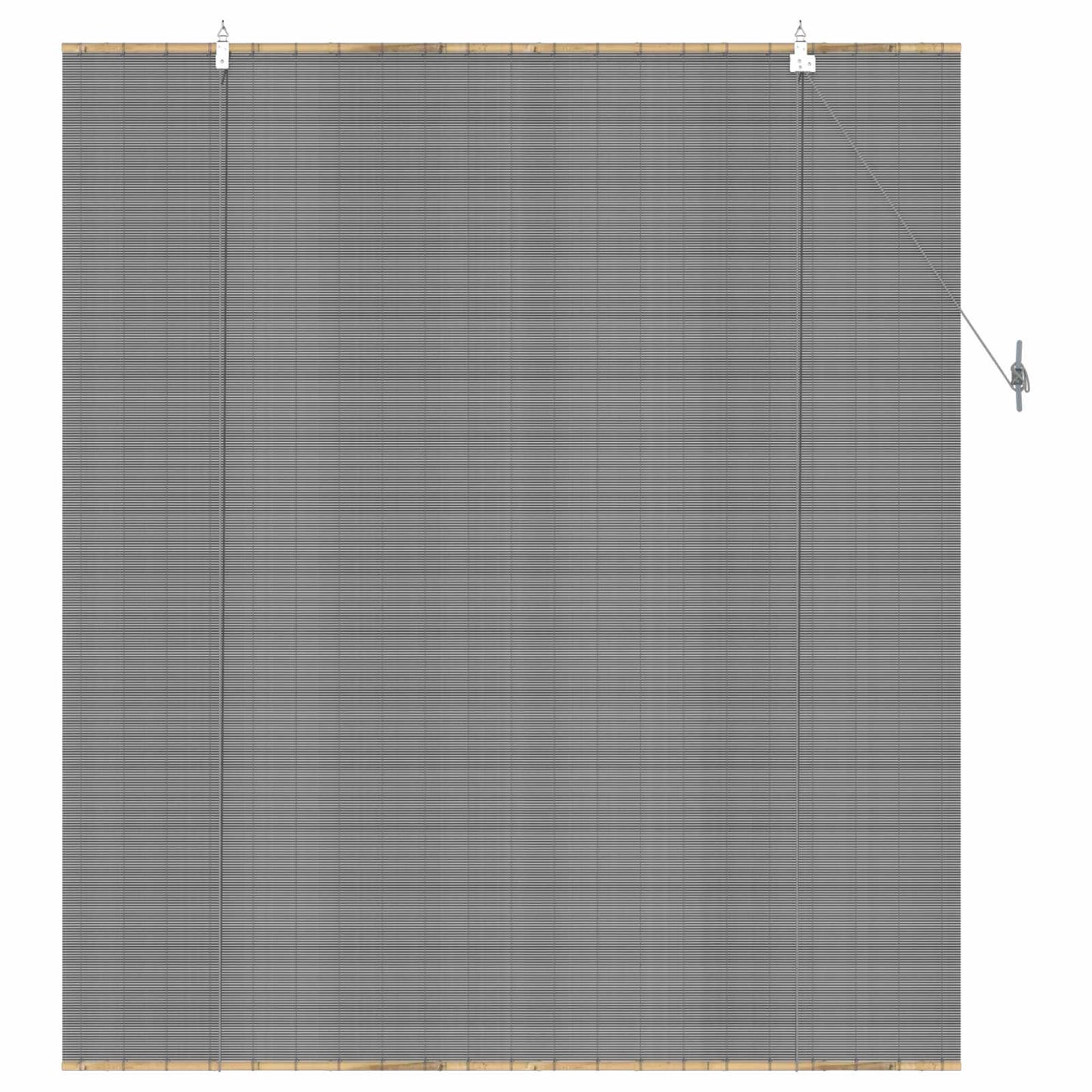 vidaXL Ρόλερ (στόρι) Γκρι 120 x 160 cm Μπαμπού