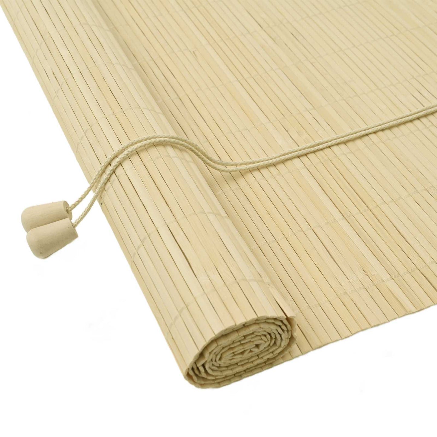 vidaXL Ρόλερ (στόρι) Φυσικό 130 x 220 εκ Μπαμπού