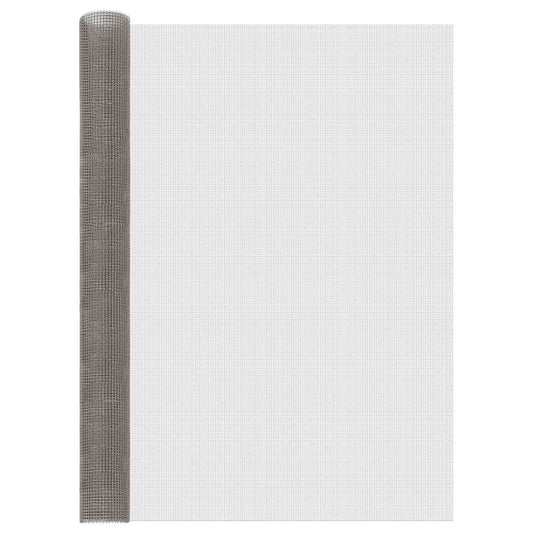 vidaXL Πλέγμα Οθόνης 120 x 200 cm 3 Mesh Ανοξείδωτο Ατσάλι 201 Ασημί