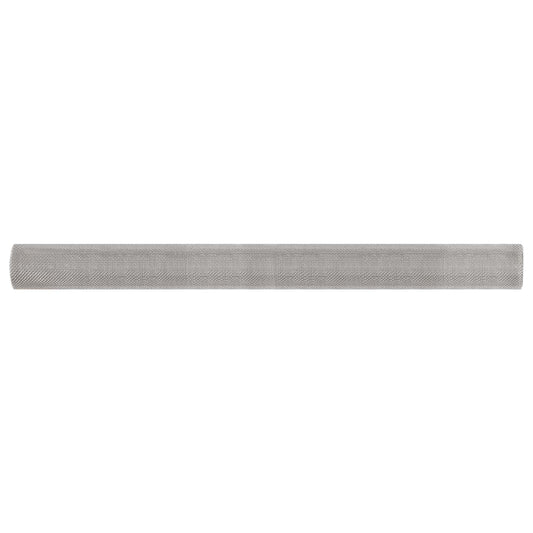 vidaXL Πλέγμα Οθόνης 120 x 500 cm 6 Mesh Ανοξείδωτο Ατσάλι 201 Ασημί