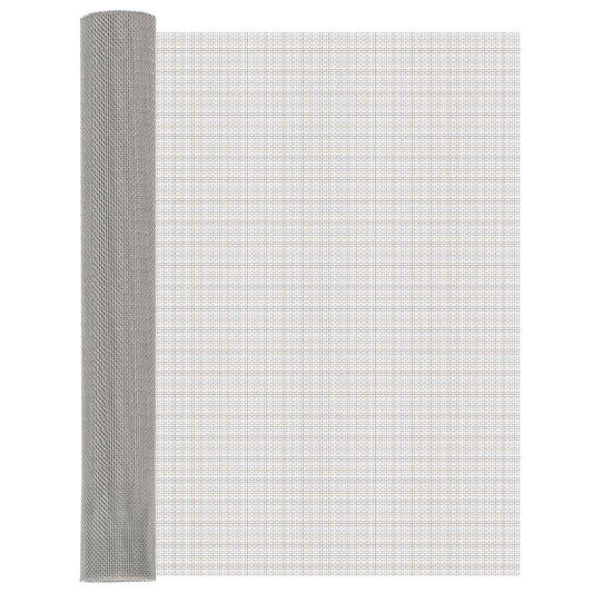 vidaXL Πλέγμα Οθόνης 80 x 200 cm 8 Mesh Ανοξείδωτο Ατσάλι 201 Ασημί