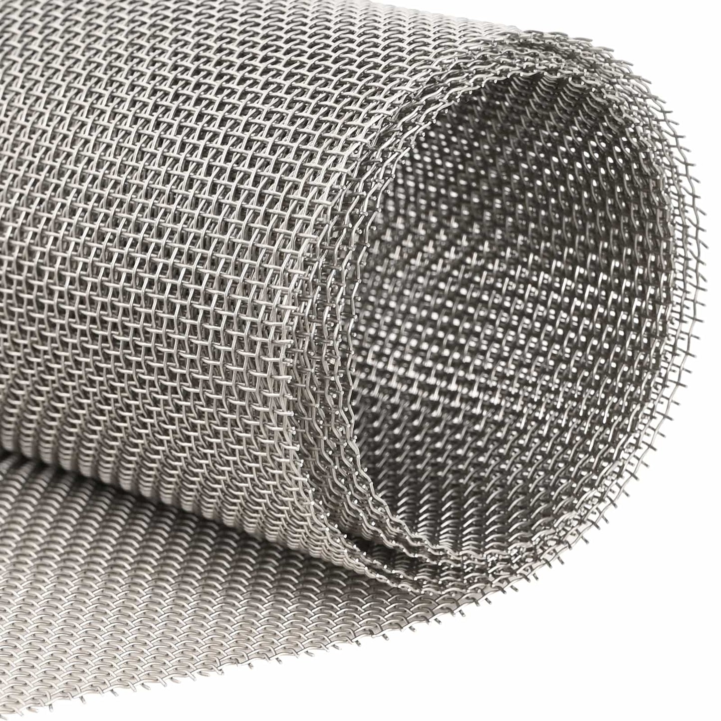 vidaXL Πλέγμα Οθόνης 120 x 200 cm 8 Mesh Ανοξείδωτο Ατσάλι 201 Ασημί