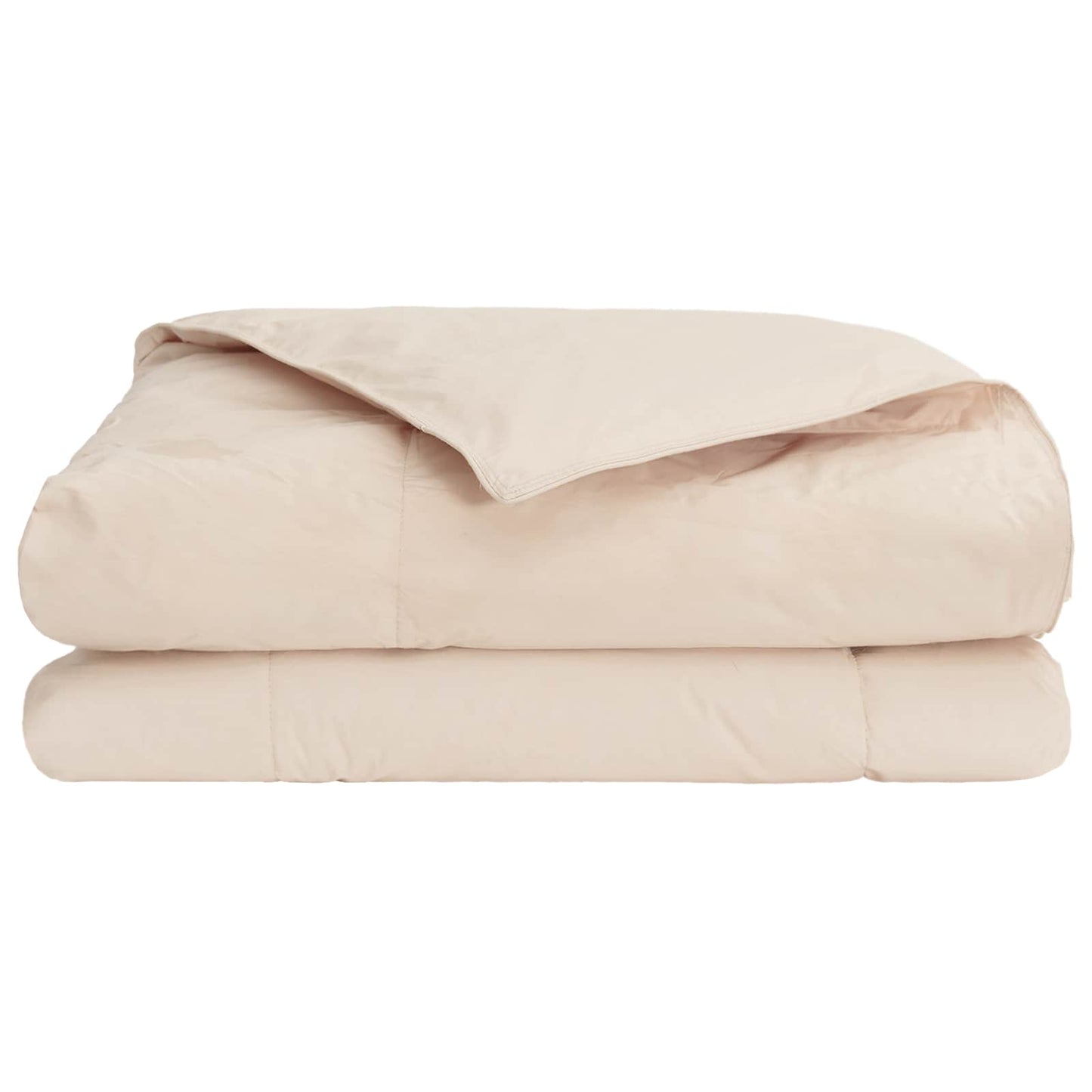 vidaXL Καλοκαιρινό Παπλωματοθήκη Μπεζ 200 x 240 cm 100% Φυσικός Καπόκ