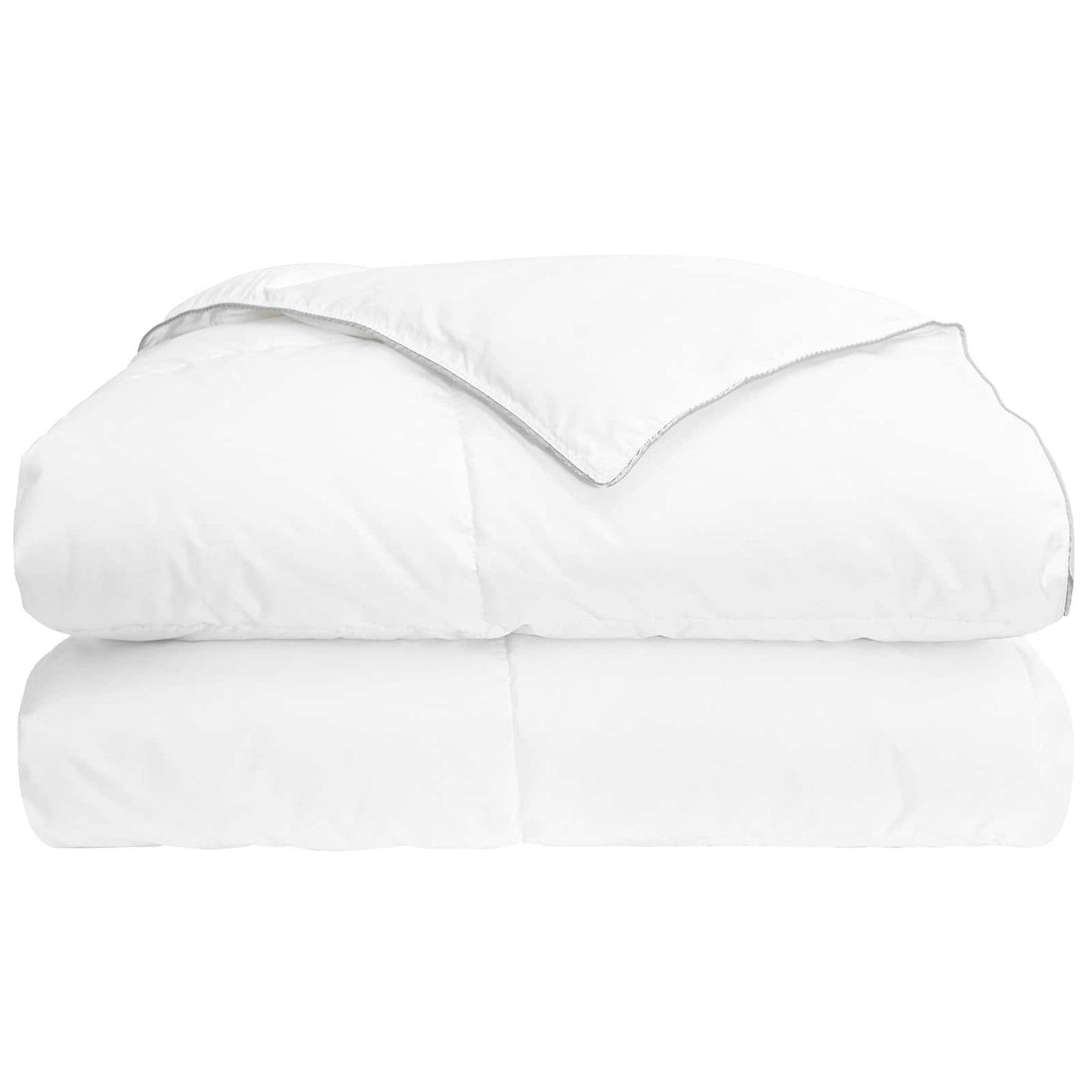 vidaXL Καλοκαιρινό Παπλωματοθήκη Λευκό 240 x 220 cm Μπαμπού