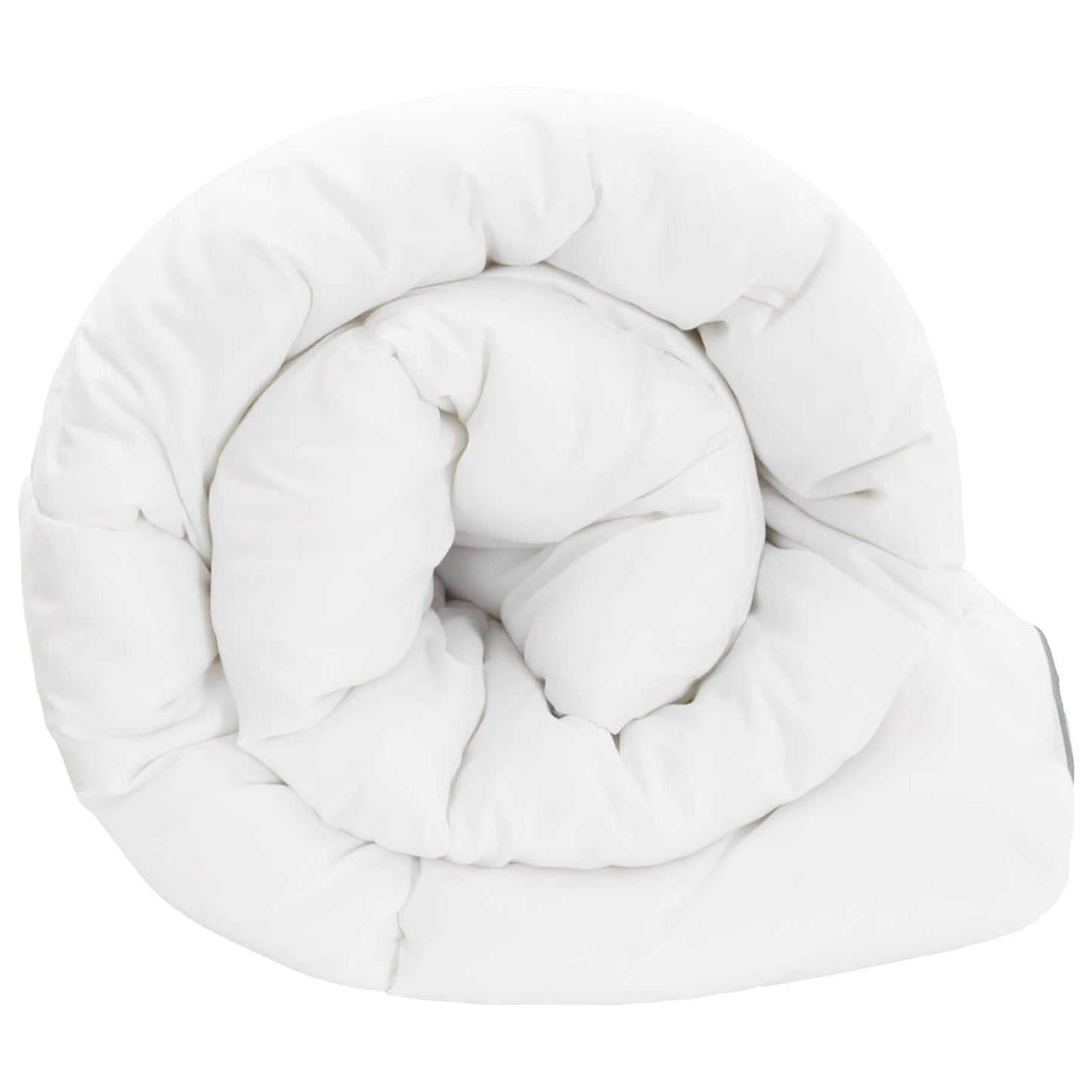vidaXL Καλοκαιρινό Παπλωματοθήκη Λευκό 240 x 220 cm Μπαμπού