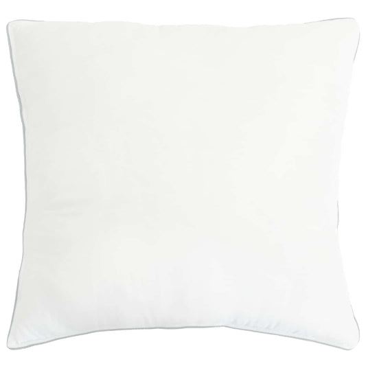 vidaXL Μαξιλάρι Λευκό 80 x 80 cm Ίνες μπαμπού