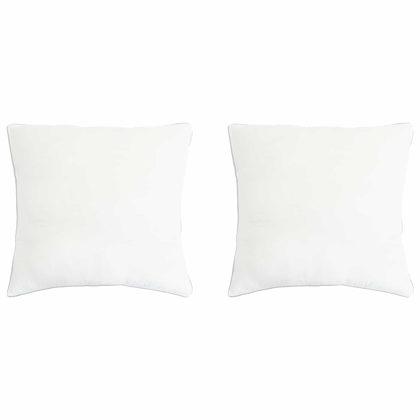 vidaXL Μαξιλάρι 2 τμχ. 50 x 50 cm Ίνες μπαμπού Λευκό