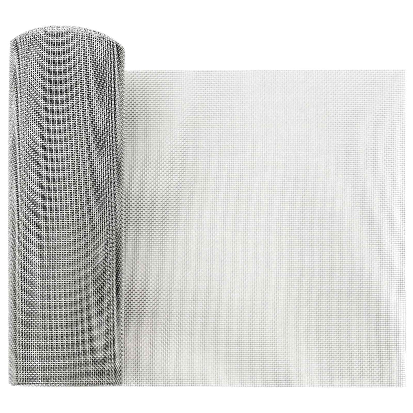 vidaXL Πλέγμα Οθόνης 20 x 500 εκ 20 Mesh Ανοξείδωτο Ατσάλι 201 Ασημί