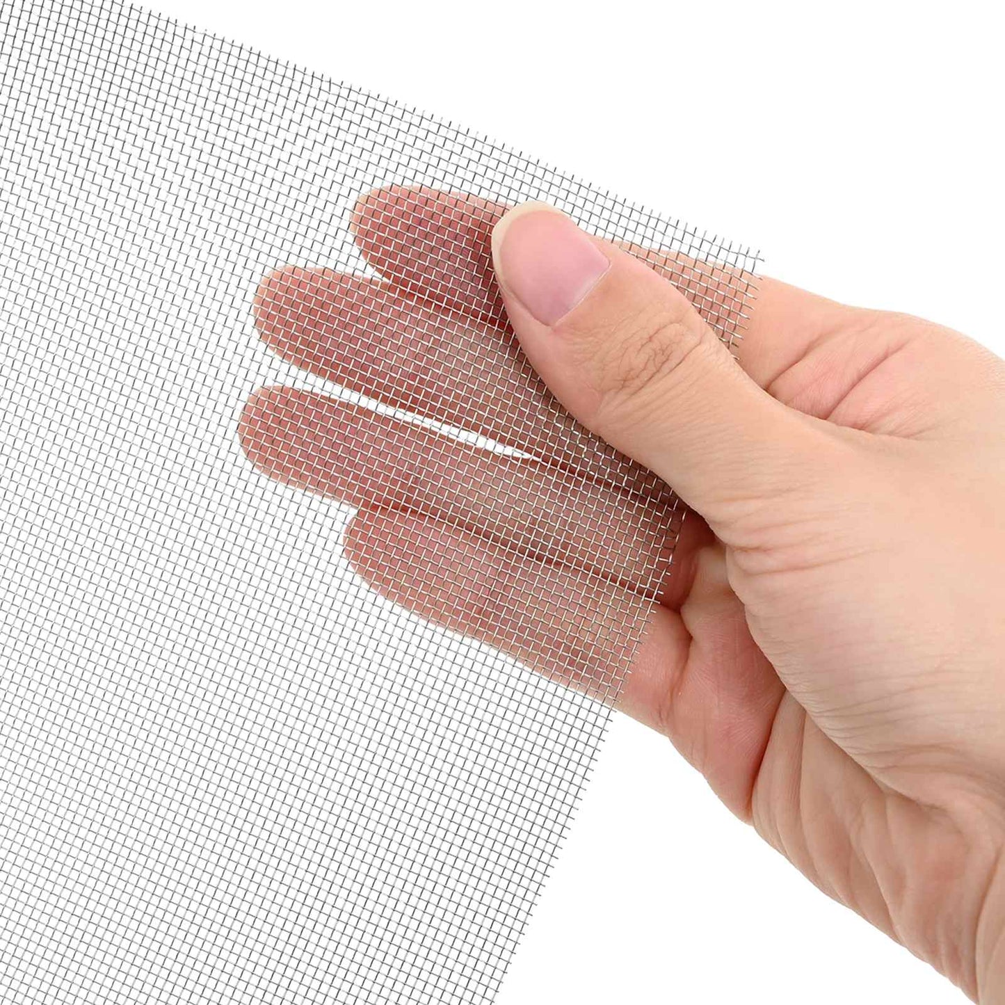 vidaXL Πλέγμα Οθόνης 40 x 1000 εκ 20 Mesh Ανοξείδωτο Ατσάλι 201 Ασημί