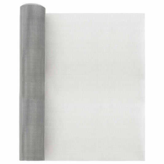vidaXL Πλέγμα Οθόνης 40 x 1000 εκ 20 Mesh Ανοξείδωτο Ατσάλι 201 Ασημί