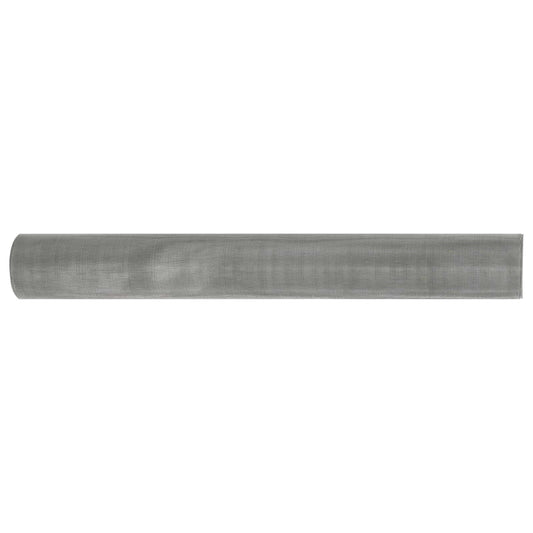 vidaXL Πλέγμα Οθόνης 60 x 1000 cm 30 Mesh Ανοξείδωτο Ατσάλι 201 Ασημί
