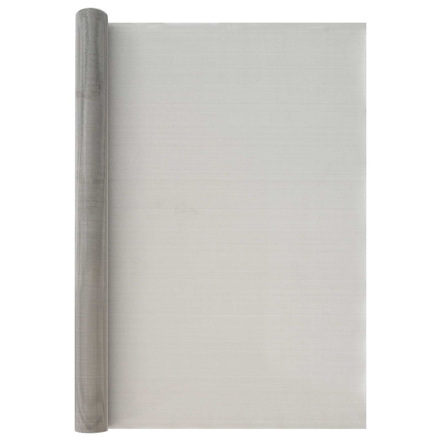 vidaXL Πλέγμα Οθόνης 100 x 2000 cm 30 Mesh Ανοξείδωτο Ατσάλι 201 Ασημί