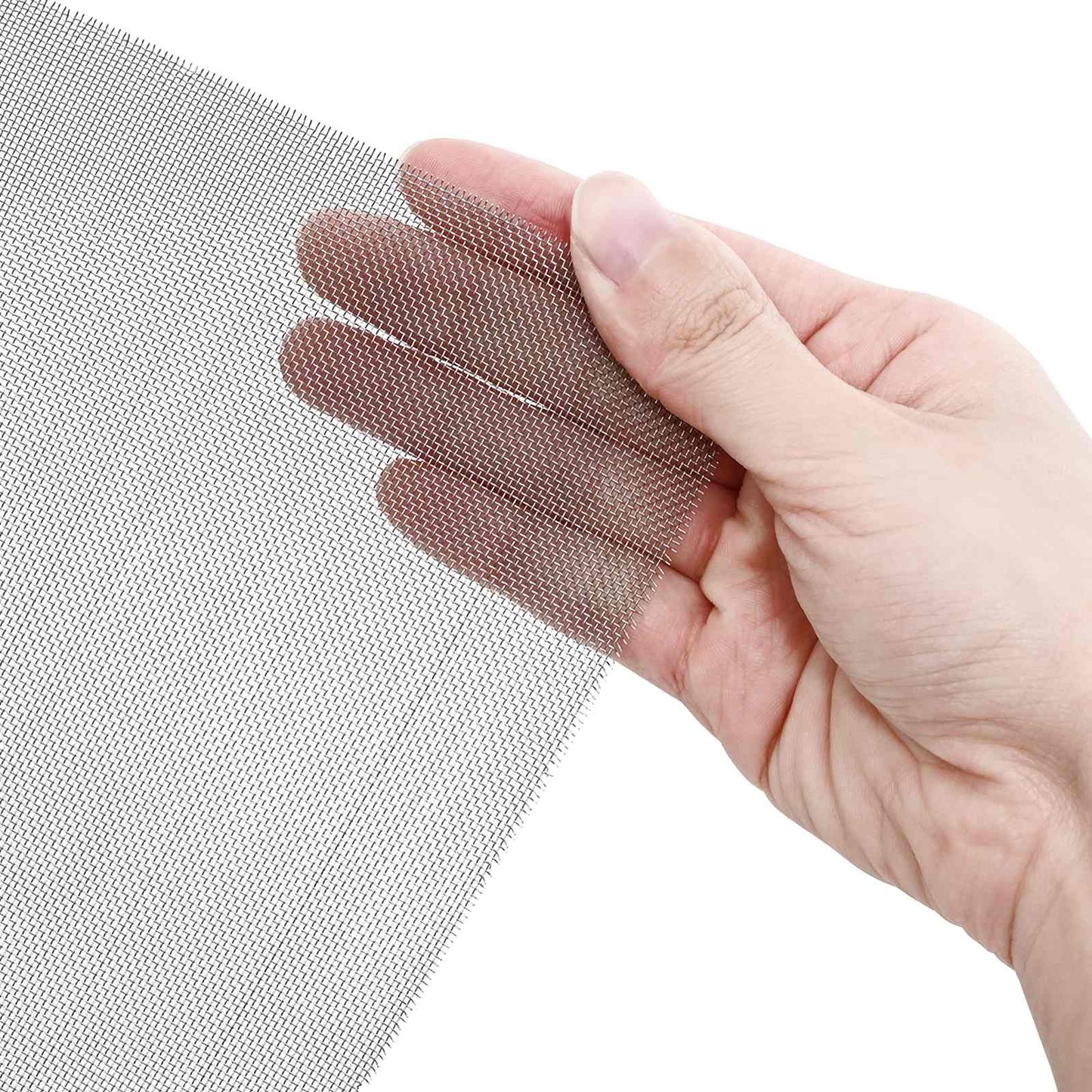 vidaXL Πλέγμα Οθόνης 120 x 500 cm 30 Mesh Ανοξείδωτο Ατσάλι 201 Ασημί