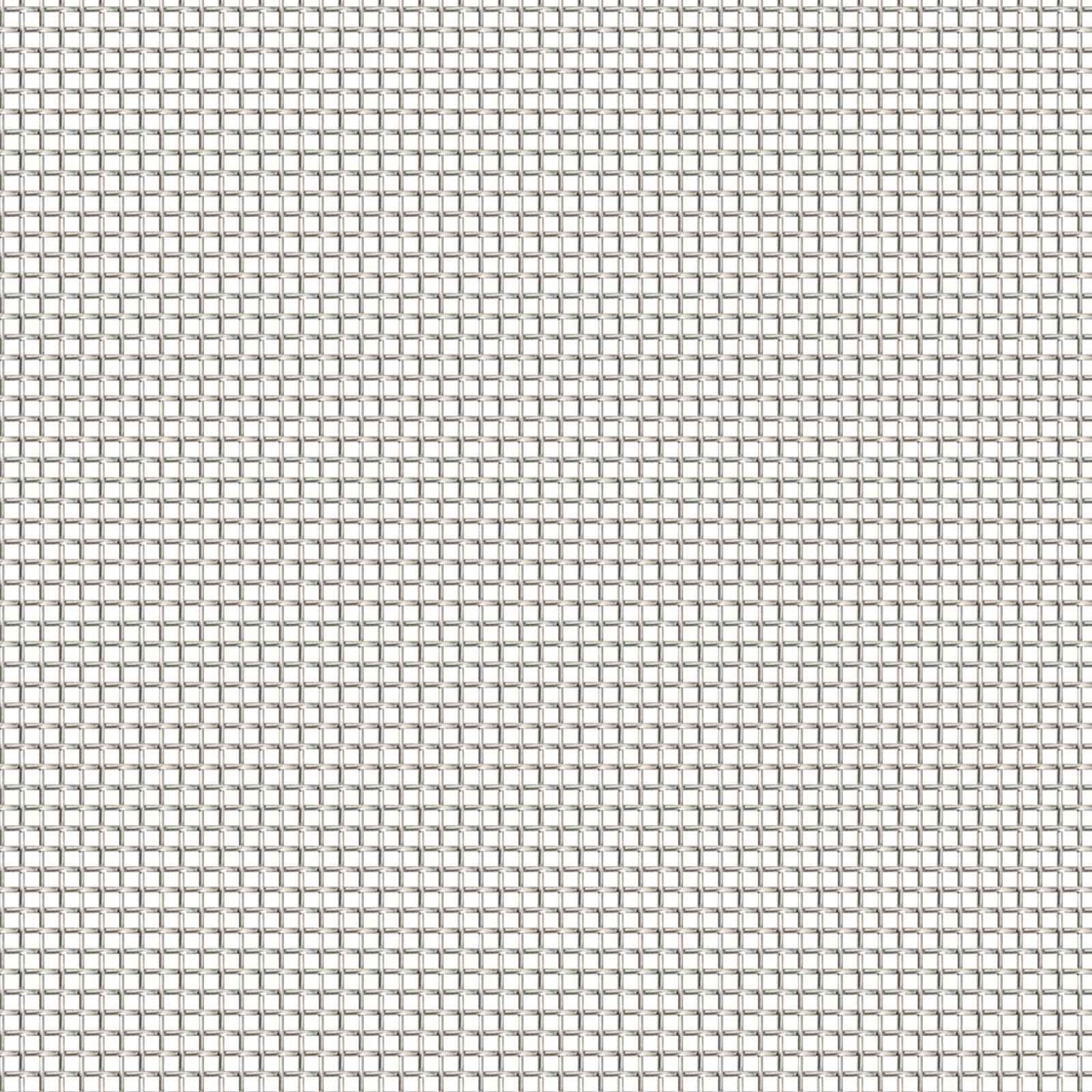 vidaXL Πλέγμα Οθόνης 120 x 500 cm 30 Mesh Ανοξείδωτο Ατσάλι 201 Ασημί