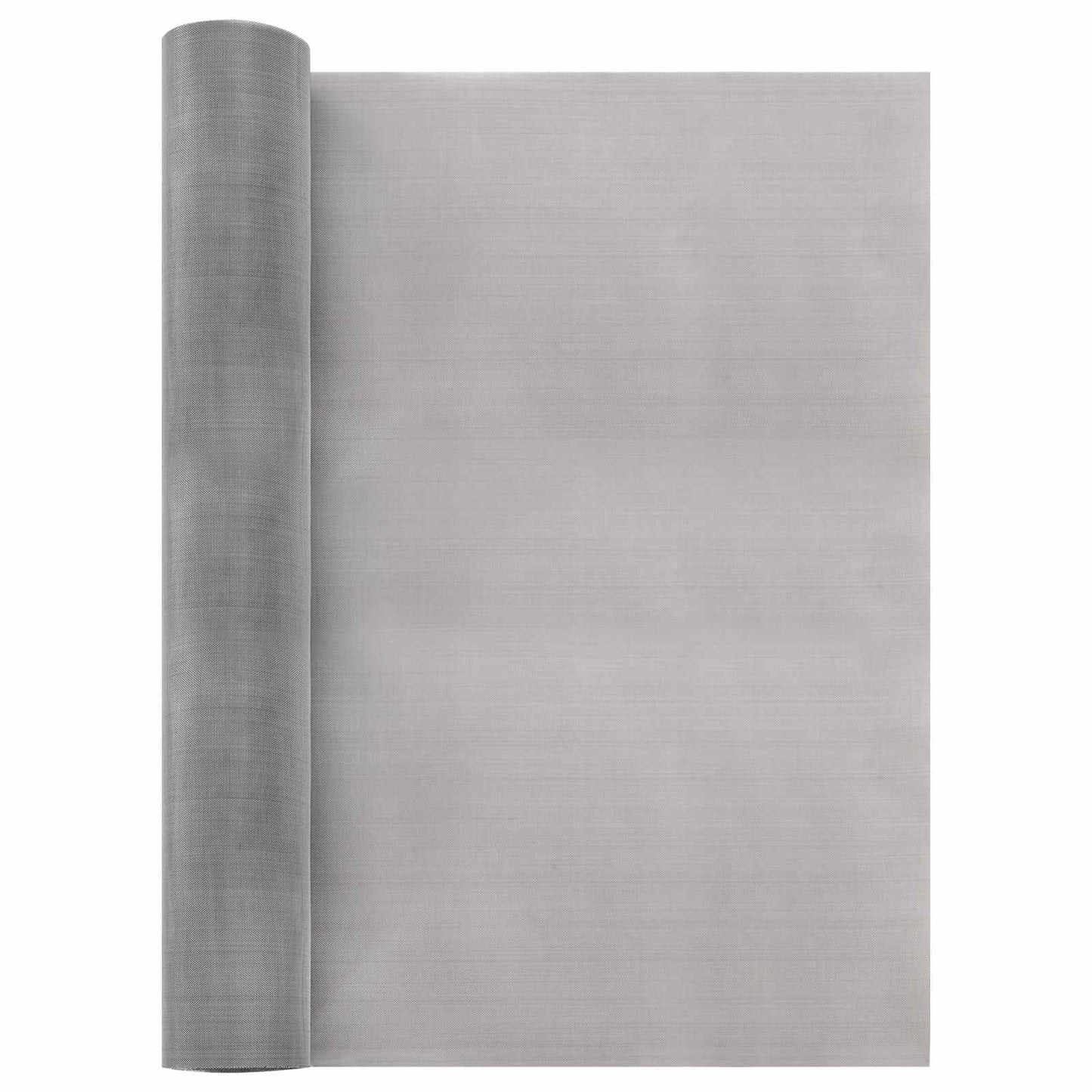 vidaXL Πλέγμα Οθόνης 40 x 1000 εκ 60 Mesh Ανοξείδωτο Ατσάλι 201 Ασημί