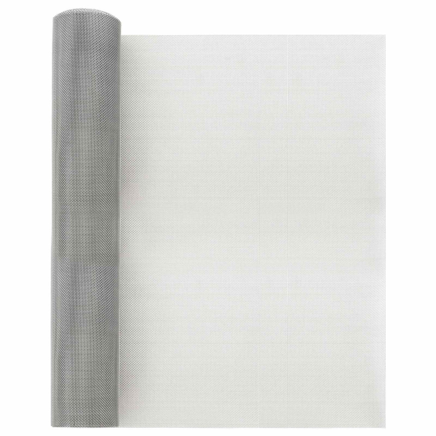 vidaXL Πλέγμα Οθόνης 40 x 1000 εκ 18 mesh Ανοξείδωτο Ατσάλι 304 Ασημί